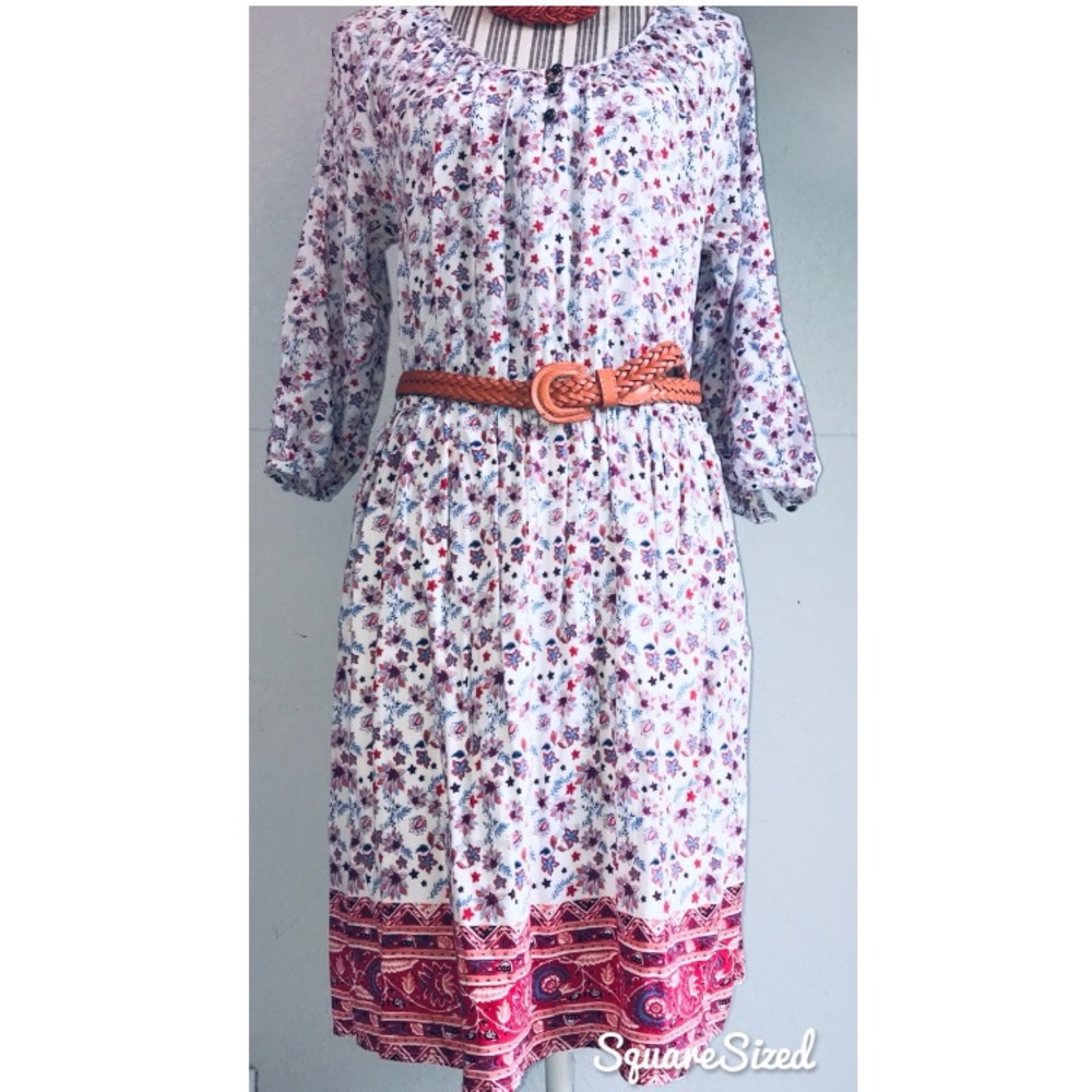 Forever 21 boho style floral dress sz XL